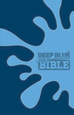 CEB Deep Blue Kids Bible Decotone Midnight Splash (Leather Binding)