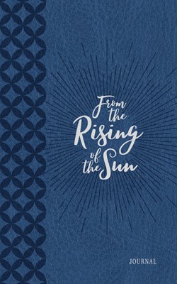 Journal: From the Rising of the Sun, Blue/White (Imitation Leather)