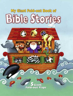 My Giant Fold Out Book Of Bible Stories: Noah (Board Book)