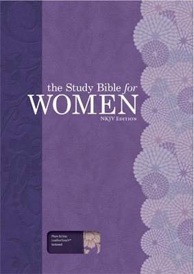 NKJV Study Bible For Women, Personal Size Plum/Lilac Indexed (Imitation Leather)