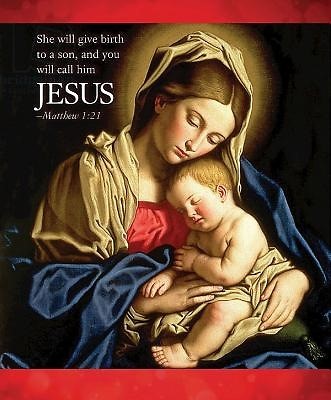Jesus Nativity Christmas Bulletin, Large (Pkg of 50) (Bulletin)