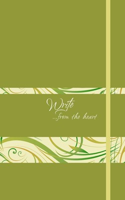 Write Journal: From the Heart (Spring Green) (Imitation Leather)