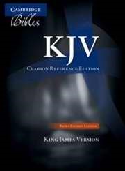 KJV Clarion Reference Edition, Brown Calfskin Leather (Leather Binding)