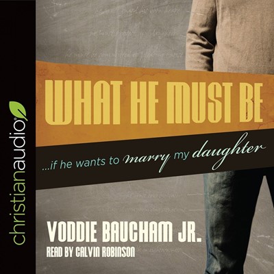 What He Must Be Audio Book (CD-Audio)