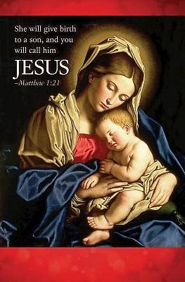 Jesus Nativity Christmas Bulletin (Pkg of 50) (Bulletin)