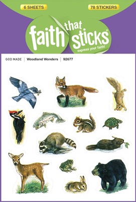 Woodland Wonders - Faith That Sticks Stickers (Stickers)