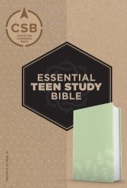 CSB Essential Teen Study Bible, Personal Size, Green Psalms (Imitation Leather)