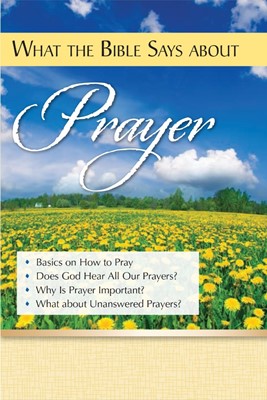What the Bible Says About Prayer (Paperback)