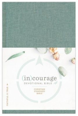 CSB (in)courage Devotional Bible, Cloth Over Board Indexed (Hard Cover)