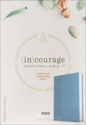 CSB (in)courage Devotional Bible, LeatherTouch Indexed (Imitation Leather)