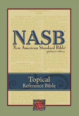 NASB Topical Reference Bible (Bonded Leather)