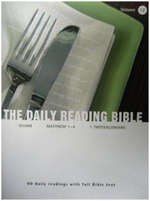 The Daily Reading Bible Volume 12 (Paperback)
