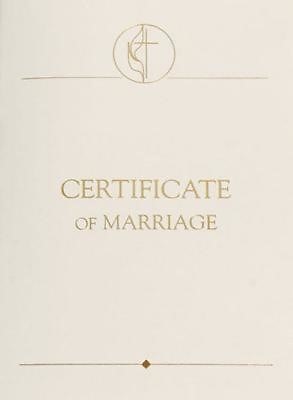 United Methodist Certificates of Marriage with 1984 Service (Miscellaneous Print)