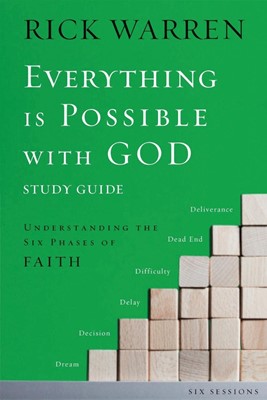 Everything Is Possible With God Study Guide (Paperback)