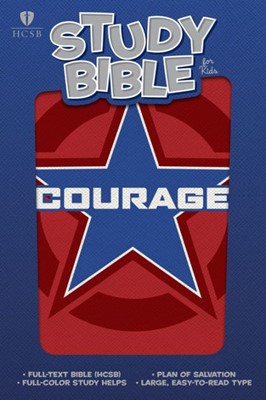 HCSB Study Bible For Kids, Courage Leathertouch (Imitation Leather)
