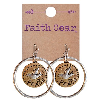 Faith Gear Women's Earrings - Peace (General Merchandise)