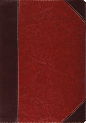 ESV Study Bible Trutone, Brown/Cordovan, Portfolio Design (Imitation Leather)