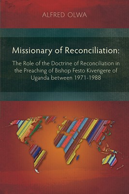 Missionary of Reconciliation (Paperback)