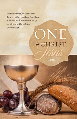 One In Christ Bulletin (Pack of 100) (Bulletin)