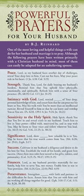 Powerful Prayers for Your Husband (pack of 50) (Multiple Copy Pack)