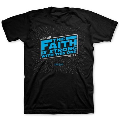Faith Is Strong T-Shirt, Large (General Merchandise)
