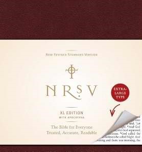 NRSV XLarge Edition Bible with Apocrypha (Imitation Leather)
