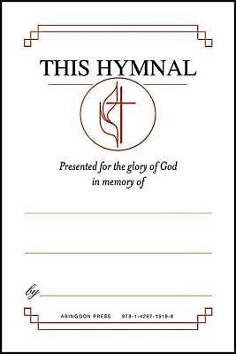 United Methodist Hymnal Bookplates 