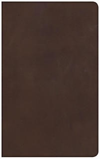 NKJV Ultrathin Reference Bible, Brown Genuine Leather, Index (Leather Binding)
