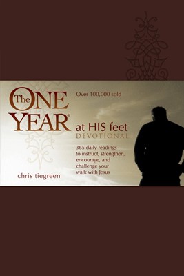 The One Year At His Feet Devotional (Imitation Leather)