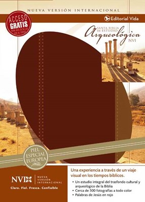 Santa Biblia De Estudio Arqueologica Nvi (Leather Binding)