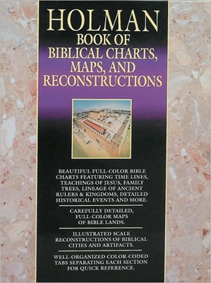 Holman Book Of Biblical Charts, Maps, And Reconstructions (Hard Cover)