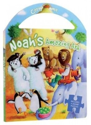 Carry Me Puzzle Book: Noah's Amazing Ark (Board Book)