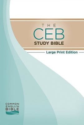 The CEB Study Bible Large Print (Hard Cover)