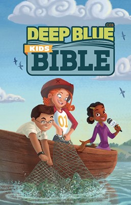 CEB Deep Blue Kids Bible Bright Sky Paperback (Paperback)