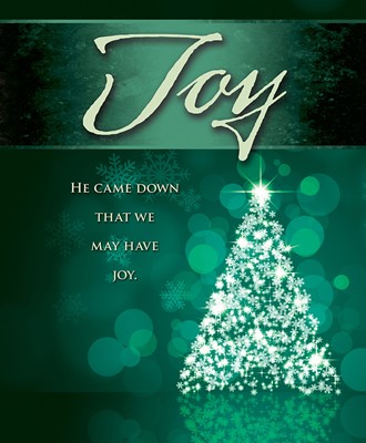 Joy Tree Advent Bulletin, Large (Pkg of 50) (Bulletin)