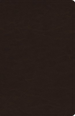 ESV Heirloom Single Column Legacy Bible, Goatskin, Brown (Genuine Leather)