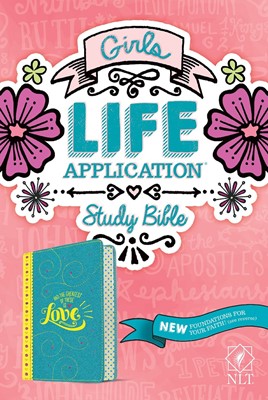 NLT: Girls Life Application Study Bible (Imitation Leather)