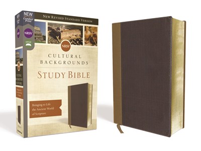 NRSV Cultural Backgrounds Study Bible, Tan/Brown (Imitation Leather)