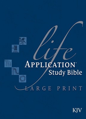KJV Life Application Study Bible, Large Print, Indexed (Hard Cover)