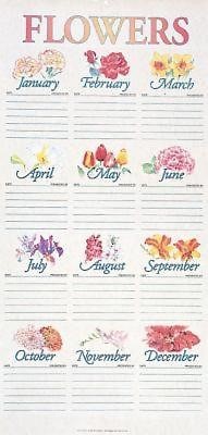 Traditional Flower Chart in Tube (Miscellaneous Print)