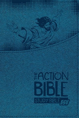 ESV Action Bible Study Bible, Blue (Imitation Leather)