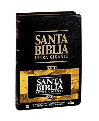 NVI Santa Biblia Letra Gigante Con Indice (Hard Cover)