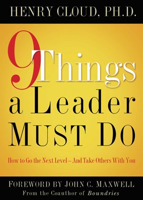 9 Things A Leader Must Do (Hard Cover)