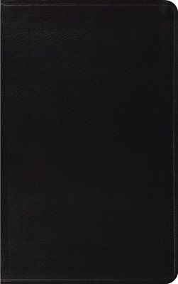 ESV Thinline Bible, Black (Bonded Leather)