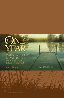The One Year Walk With God Devotional (Imitation Leather)