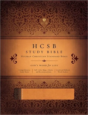 HCSB Study Bible, Brown/Tan Leathertouch (Imitation Leather)