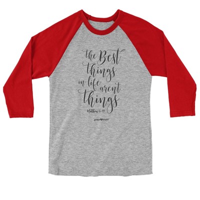 Best Things Raglan T-Shirt, Small (General Merchandise)