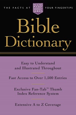 Pocket Bible Dictionary (Paperback)