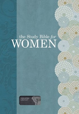 The Study Bible For Women, Smoke/Slate Leathertouch (Imitation Leather)