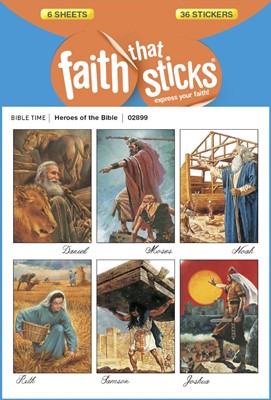 Heroes Of The Bible (Stickers)